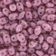 Matubo MiniDuo kralen 4x2.5mm Luster - metallic pink